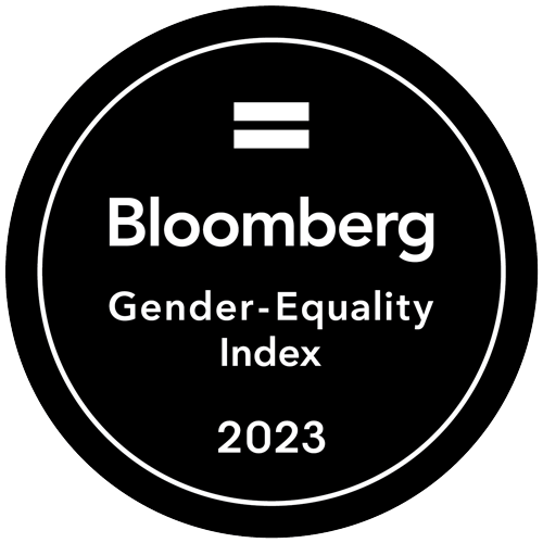 Bloomberg award badge