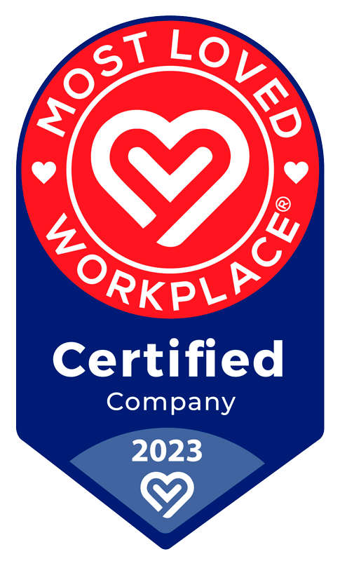 most loved workpaces award badge