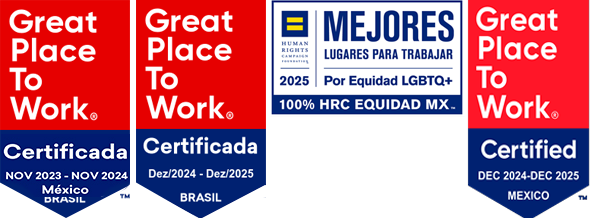 Amdocs is most preferred great workplace in Mexico & Brazil