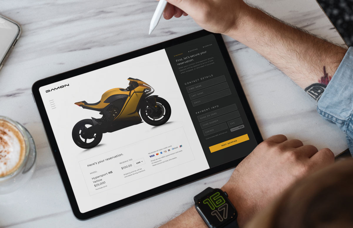 Damon Motors Accelerating riders toward an electric future